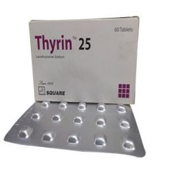 Thyrin 25 mcg Tablet